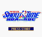 NBA Show Time - NBA on NBC (USA) - Title Screen