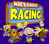 Nicktoons Racing (USA) - Title Screen