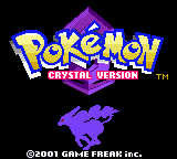 Pokemon - Crystal Version (USA, Europe) (Rev 1) - Title Screen