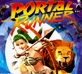 Portal Runner (USA) - Title Screen