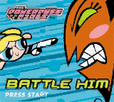 Powerpuff Girls, The - Battle Him (USA) - Title Screen