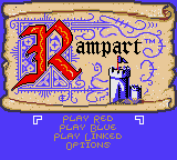 Rampart (USA) - Title Screen