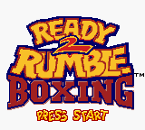 Ready 2 Rumble Boxing (USA) (Rumble Version) - Title Screen
