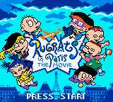 Rugrats in Paris - The Movie (USA, Europe) - Title Screen