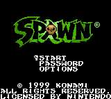 Spawn (USA) - Title Screen