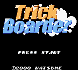 Trick Boarder (USA) - Title Screen