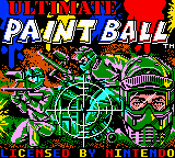 Ultimate Paintball (USA, Europe) - Title Screen