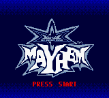 WCW Mayhem (USA, Europe) - Title Screen