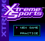 Xtreme Sports (USA) - Title Screen