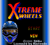 Xtreme Wheels (USA) - Title Screen