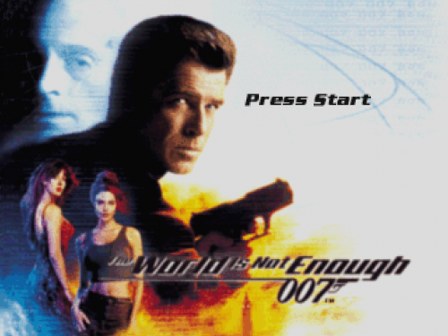 007 - The World Is Not Enough (USA) - Title Screen