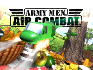 Army Men - Air Combat (USA) - Title Screen