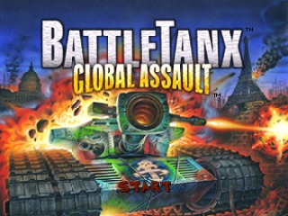 BattleTanx - Global Assault (USA) - Title Screen