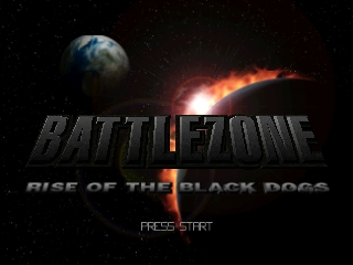 Battlezone - Rise of the Black Dogs (USA) - Title Screen