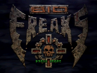 Bio F.R.E.A.K.S. (USA) - Title Screen