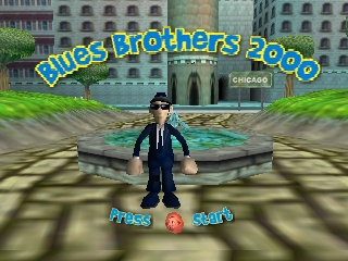 Blues Brothers 2000 (USA) - Title Screen