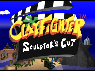 Clay Fighter - Sculptor's Cut (USA) - Title Screen