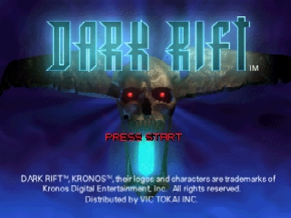 Dark Rift (USA) - Title Screen