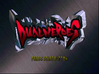 Dual Heroes (USA) - Title Screen