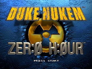 Duke Nukem - Zero Hour (USA) - Title Screen