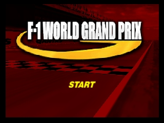 F-1 World Grand Prix (USA) - Title Screen