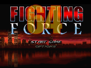 Fighting Force 64 (USA) - Title Screen