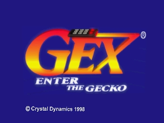 Gex 64 - Enter the Gecko (USA) - Title Screen