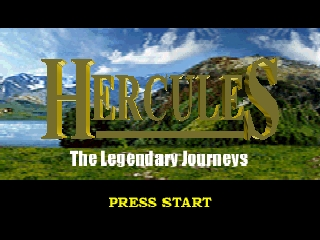 Hercules - The Legendary Journeys (USA) - Title Screen