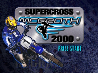 Jeremy McGrath Supercross 2000 (USA) - Title Screen