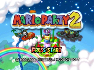 Mario Party 2 (USA) - Title Screen