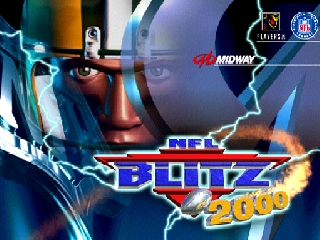 NFL Blitz 2000 (USA) (Rev 1) - Title Screen