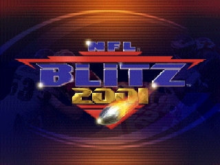 NFL Blitz 2001 (USA) - Title Screen