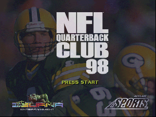 NFL Quarterback Club 98 (USA) - Title Screen