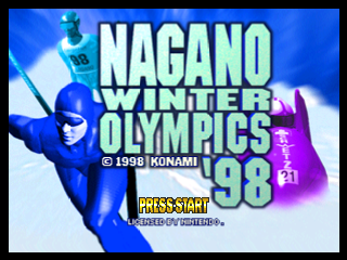 Nagano Winter Olympics '98 (USA) - Title Screen