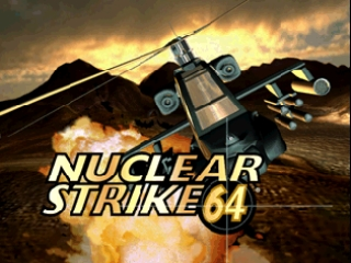 Nuclear Strike 64 (USA) - Title Screen