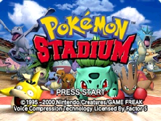 Pokemon Stadium (USA) (Rev 2) - Title Screen