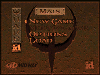 Quake (USA) - Title Screen