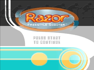 Razor Freestyle Scooter (USA) - Title Screen