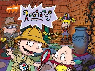 Rugrats - Scavenger Hunt (USA) - Title Screen
