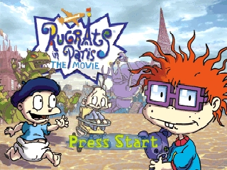 Rugrats in Paris - The Movie (USA) - Title Screen