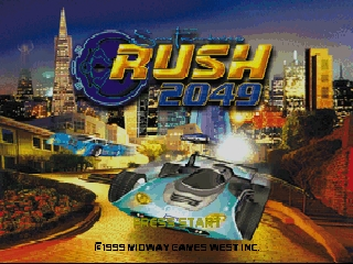 San Francisco Rush 2049 (USA) - Title Screen