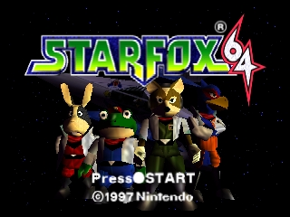Star Fox 64 (USA) (Rev 1) - Title Screen