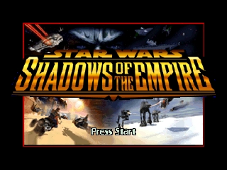 Star Wars - Shadows of the Empire (USA) (Limited Run Games) - Title Screen