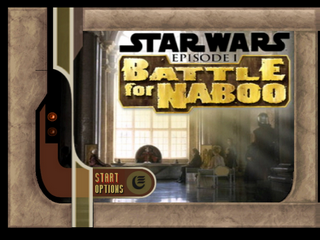 Star Wars Episode I - Battle for Naboo (USA) - Title Screen