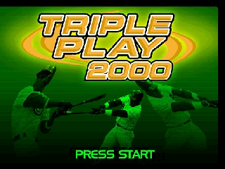 Triple Play 2000 (USA) - Title Screen