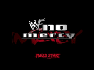 WWF No Mercy (USA) (Rev 1) - Title Screen