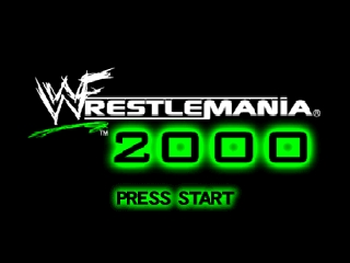 WWF WrestleMania 2000 (USA) - Title Screen