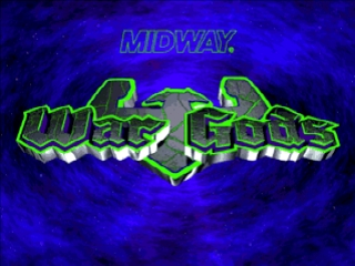 War Gods (USA) - Title Screen