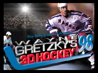 Wayne Gretzky's 3D Hockey '98 (USA) - Title Screen
