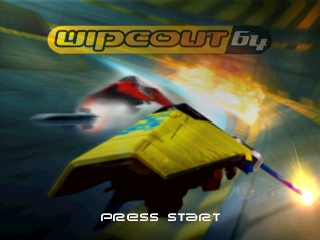 Wipeout 64 (USA) - Title Screen